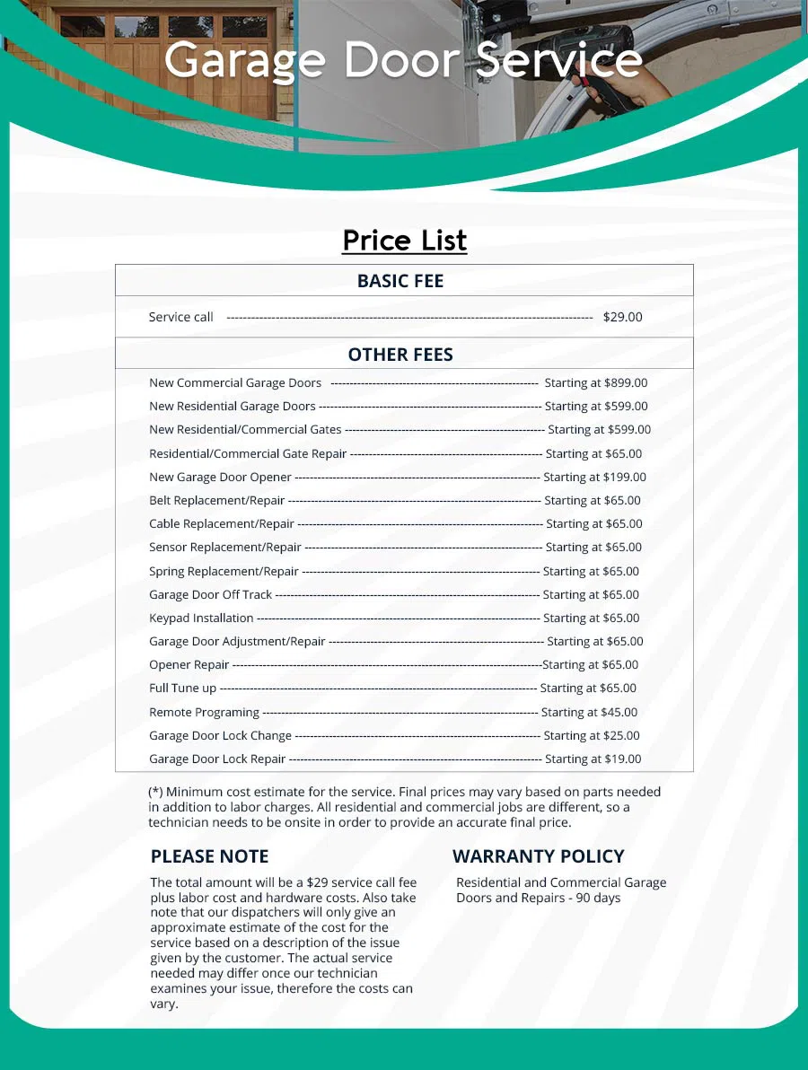 Central Garage Door Service Frederick, MD 240-345-1007